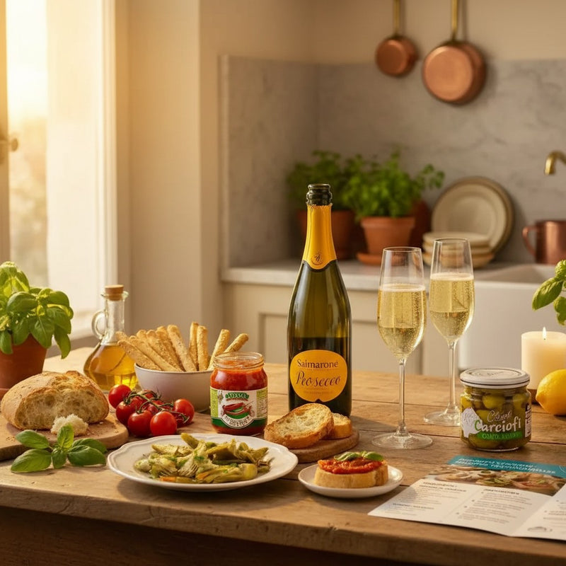 Coffret Aperitivo Veneto VIP : L'Art de l'Apéro Italien (Vin & Antipasti) — cuisine italienne authentique