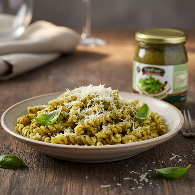 Crème de Roquette ElleEsse - Sauce italienne (520 g) - en situation d'usage
