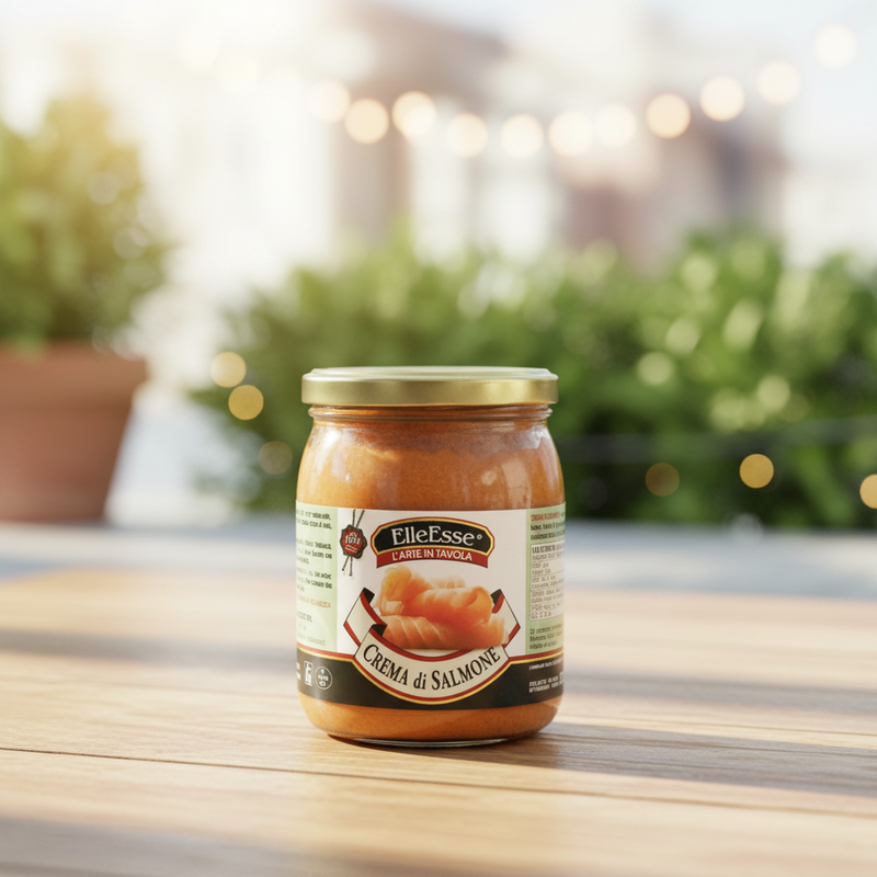 Räucherlachscreme ElleEsse - Gourmetaufstrich (520 g) 