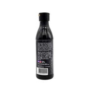 Côté de la bouteille de crème au vinaigre balsamique de Modène I.G.P. Ciro 250ml, avec description du produit, liste des ingrédients et coordonnées du fabricant.