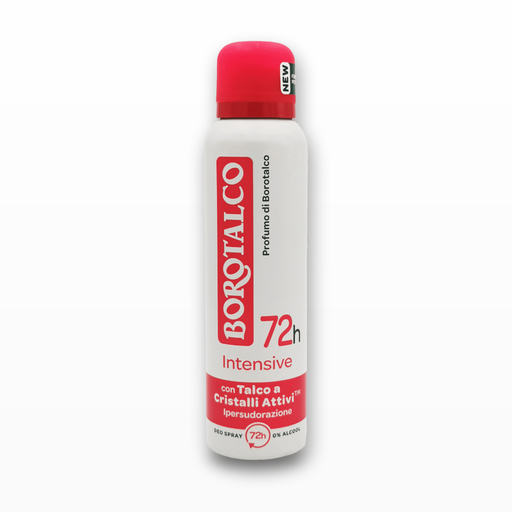 Déodorant Borotalco Intensif 72h – Protection Longue (150 ml)