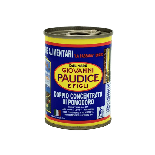 Double Concentré de Tomate Giovanni Paudice - Saveur (140G) — face avant