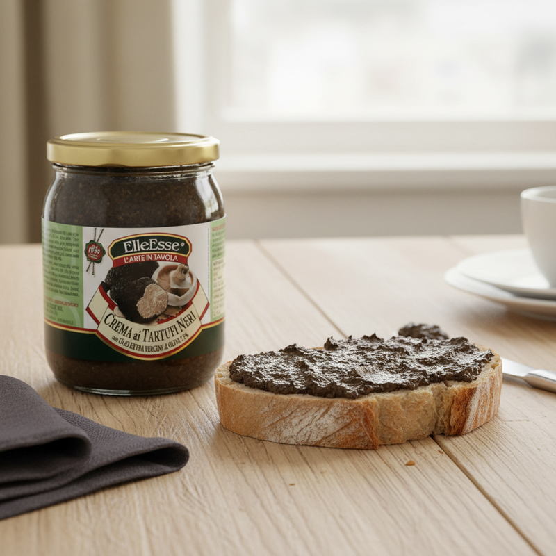 Crème de truffe noire ElleEsse - Gourmet (520 g) - en situation d'usage