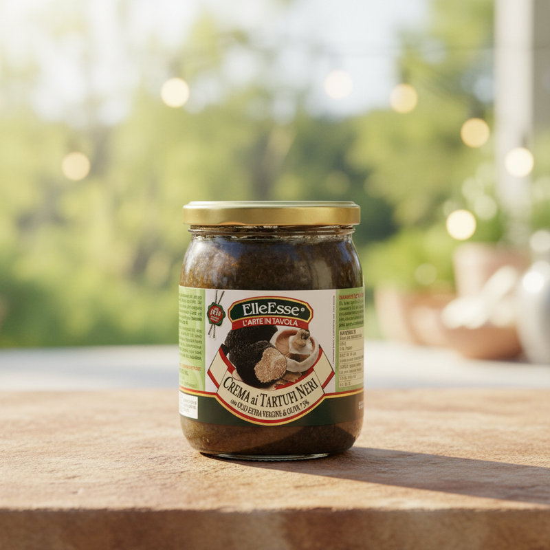 Schwarze-Trüffel-Creme ElleEsse – Gourmet (520 g)