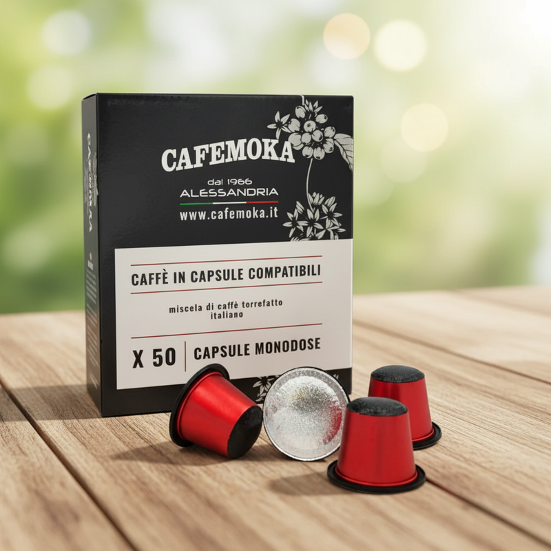 Nespresso CaféMoka Kapseln - Espresso Forte (50 Stück) 