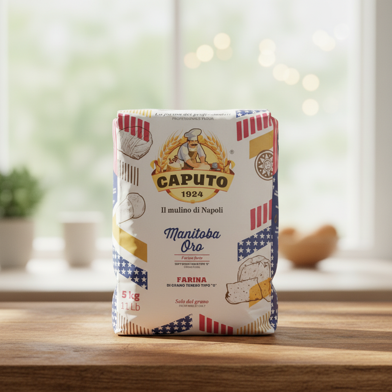 Manitoba Oro Caputo Mehl – Starkmehl Typ « 0 » (5 kg) 