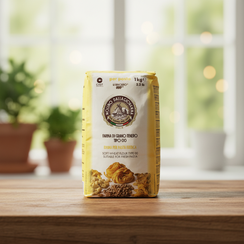 Mehl Tipo 00 Molino Dallagiovanna – Spezial für frische Pasta (1 kg) 