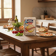 Farine Semoule Pizza Staccapizza Molino Spadoni - Mélange semoule blé dur et maïs (5 kg) — cuisine italienne authentique