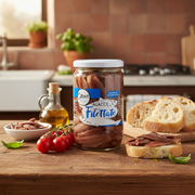 Filets d’Anchois à l’Huile Citres - Spécialité méditerranéenne (680 g) — en situation