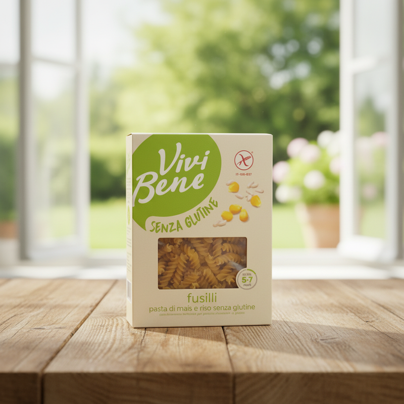 Glutenfreie Nudeln – Fusilli – Vivi Bene – 400g