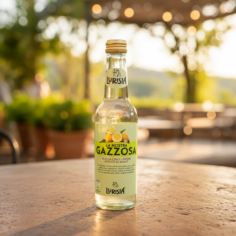 Italienische Limonade La Nostra 27,5cl - Sprudelnd Zitrone 