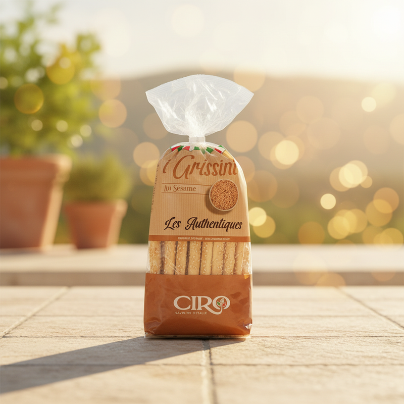 Gressin Sesam CIRO – Authentisch Knusprig (200 g) 