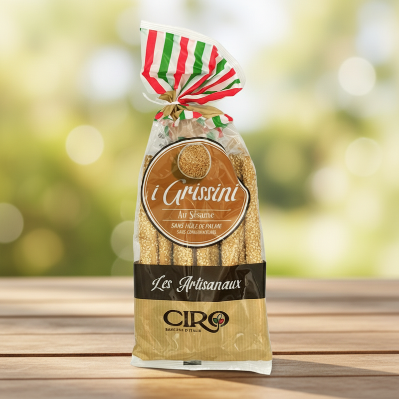 Italienischer Sesamgrissini Ciro ‐ Authentisch Knusprig (250g) 