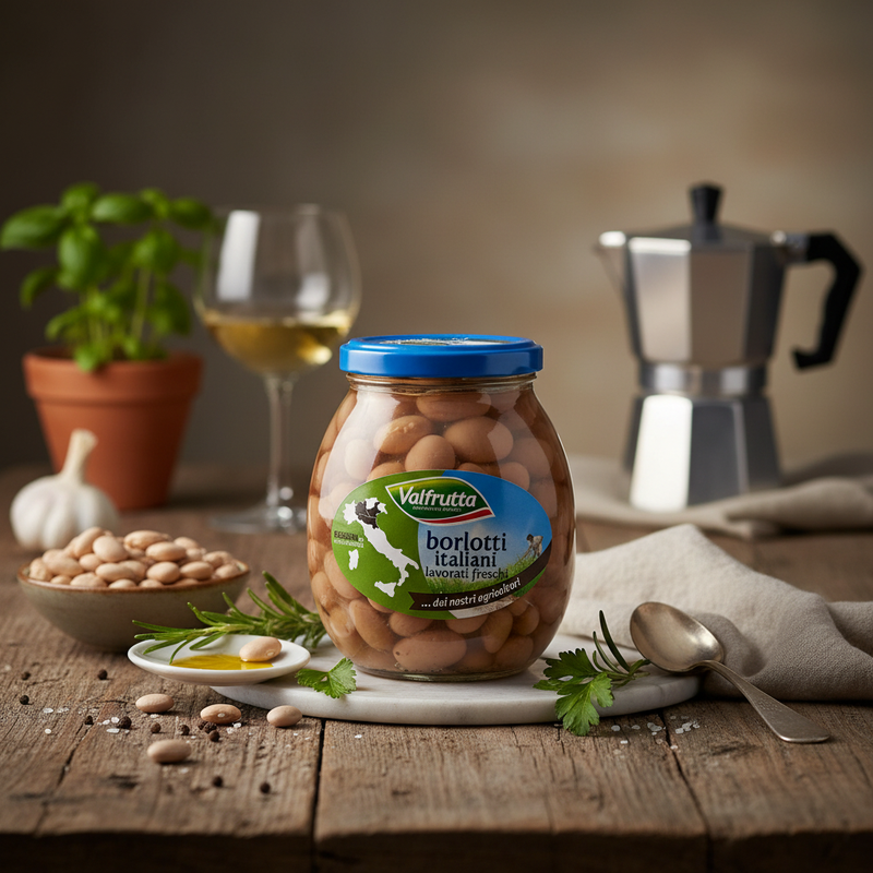 Haricots Borlotti Valfrutta ‑ Italiens (360 g) — en situation