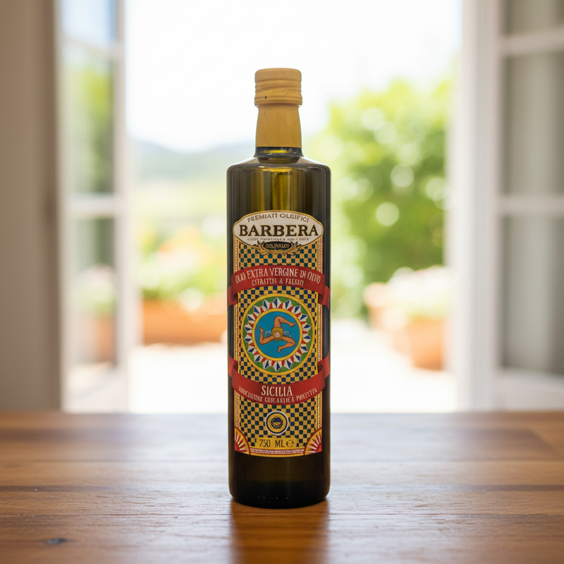 Sizilianisches Extra Vergine Olivenöl IGP Barbera – (75 cl) 