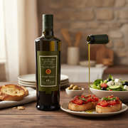 Huile d’Olive Extra Vierge Galantino – DOP Terra di Bari (75CL) - en situation d'usage