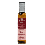 Huile Olive Pimentée Olitalia - Aromatisée au piment (25 cl) — face avant