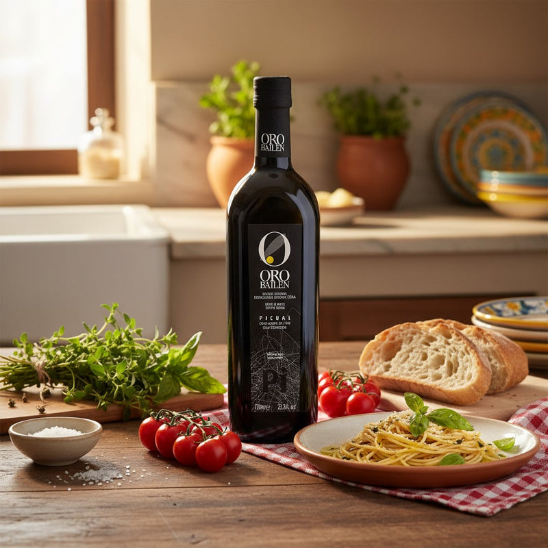 Huile d’Olive Extra Vierge Picual Oro Bailén – Robuste & Fruité (75 cl) — cuisine italienne authentique