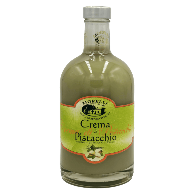 Liqueur Pistache Morelli ‑ Crème Italienne (50 cl) — face avant