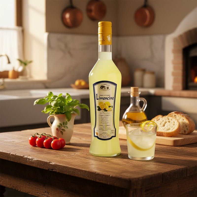 Liqueur Citron Italienne Morelli - Saveur Morelli (70 cl / 2 L) — cuisine italienne authentique