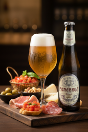 Menabrea Bionda — La bière qu'on sirote depuis 180 ans - en situation d'usage