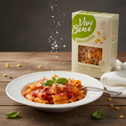 Mezzi Rigatoni Sans Gluten Vivi Bene - Maïs & Riz (400 g) - en situation d'usage