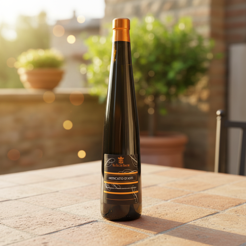 Moscato d'Asti Alte Rocche Bianche – Süßer Schaumwein (75 cl) 