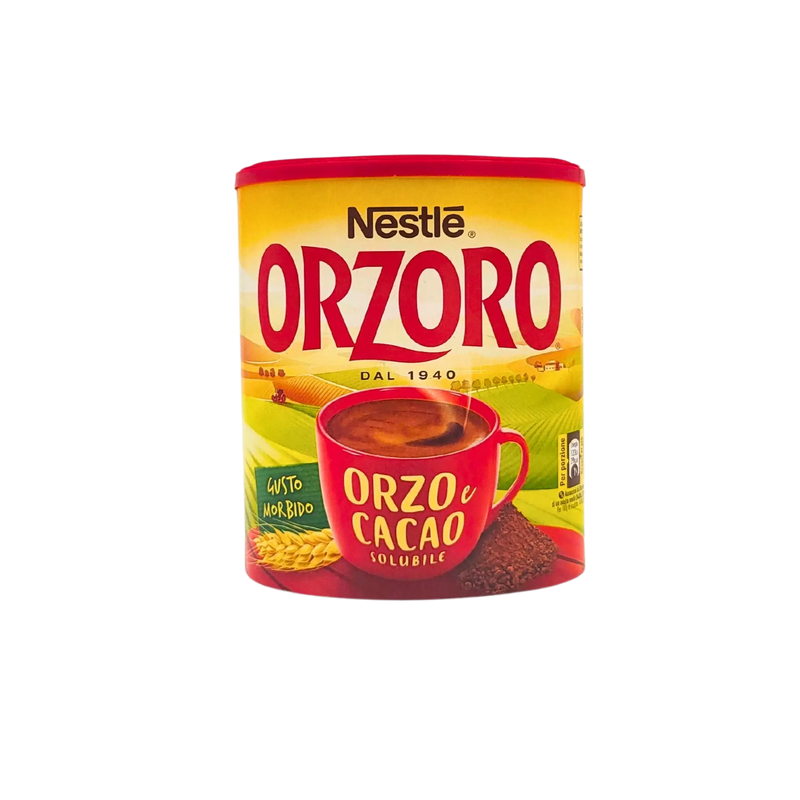 Face avant du Nestlé Orzoro soluble goût cacao doux - 180g.