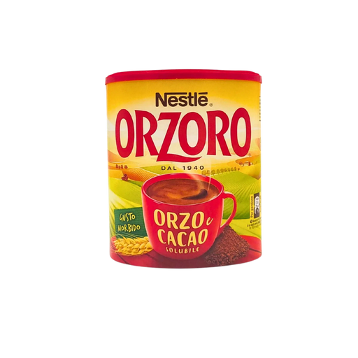 Face avant du Nestlé Orzoro soluble goût cacao doux - 180g.
