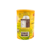 Vue nutritionnelle du produit Nestlé Orzoro soluble 100% naturel, affichant les valeurs nutritionnelles et les informations recyclage.