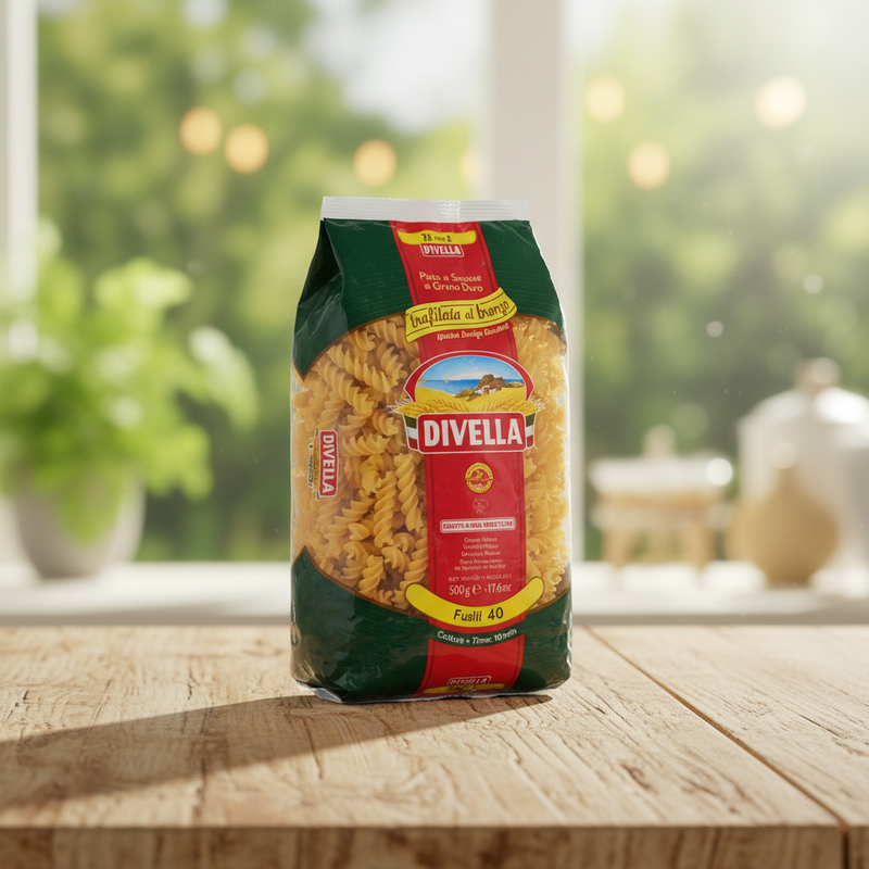 Fusilli N°40 Divella – Spiralnudeln (500 g) 