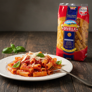 Rigatoni Divella - Format (500 g) - en situation d'usage
