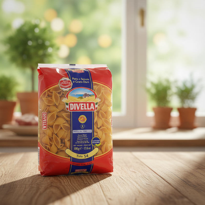 Pasta Divella Tofe 54 – Kurze Muscheln (500 g) 