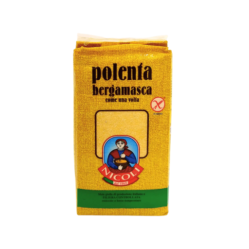 Polenta Bergamasca Nicoli - Farine de Maïs (1 kg) — face avant