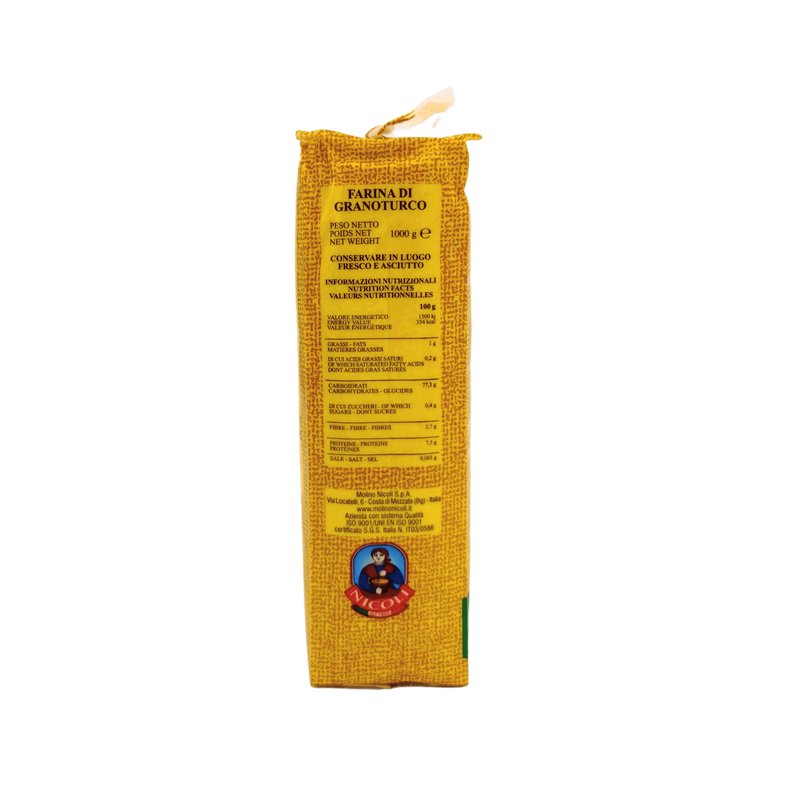 Polenta Bergamasque Nicoli 1kg - Informations complémentaires sur le produit - Côté 2