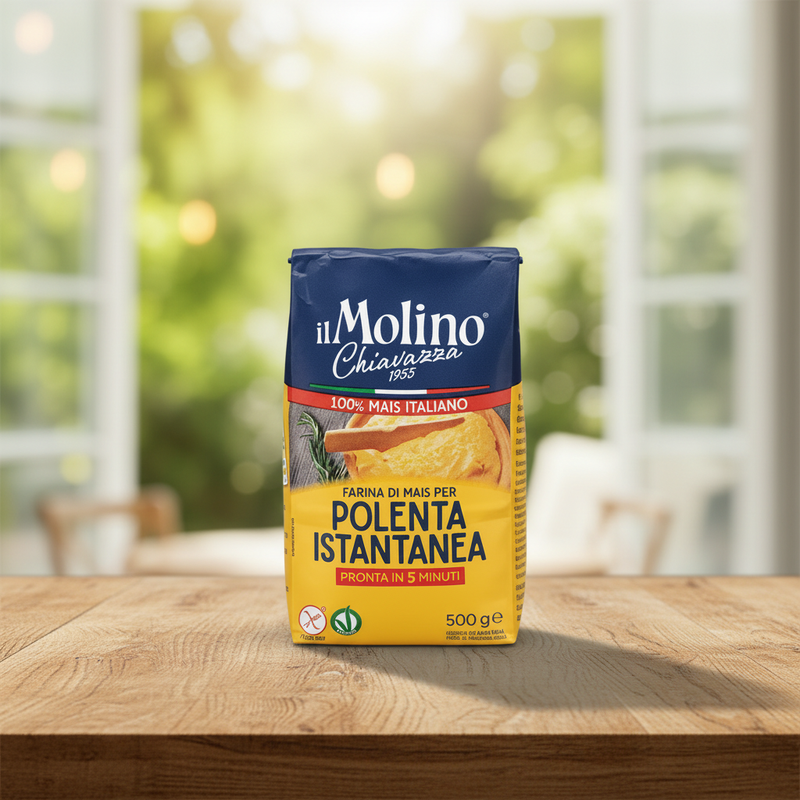 Polenta Instant 100% Italienischer Mais – il Molino Chiavazza 500g