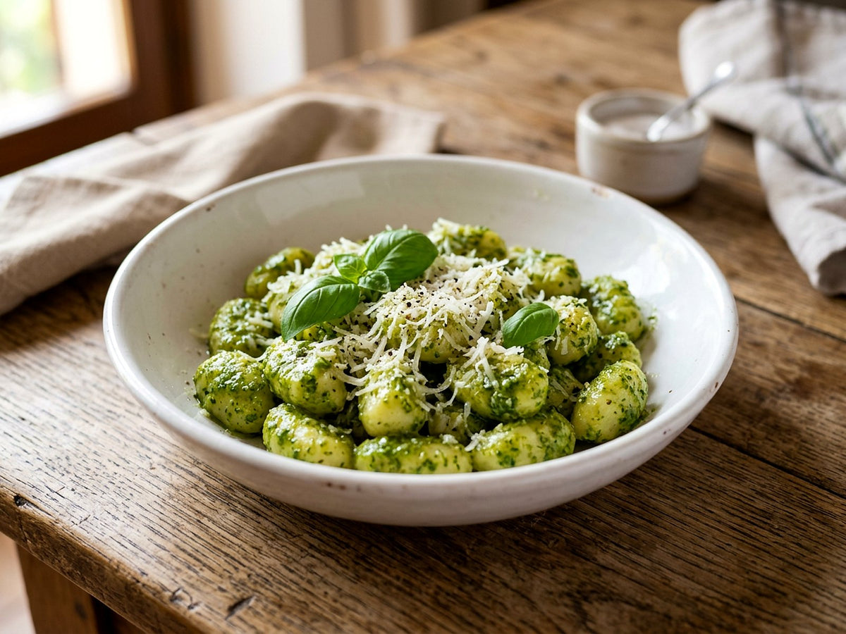 Gnocchi au pesto genovese