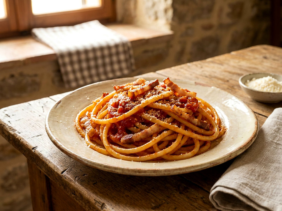 Bucatini all'amatriciana