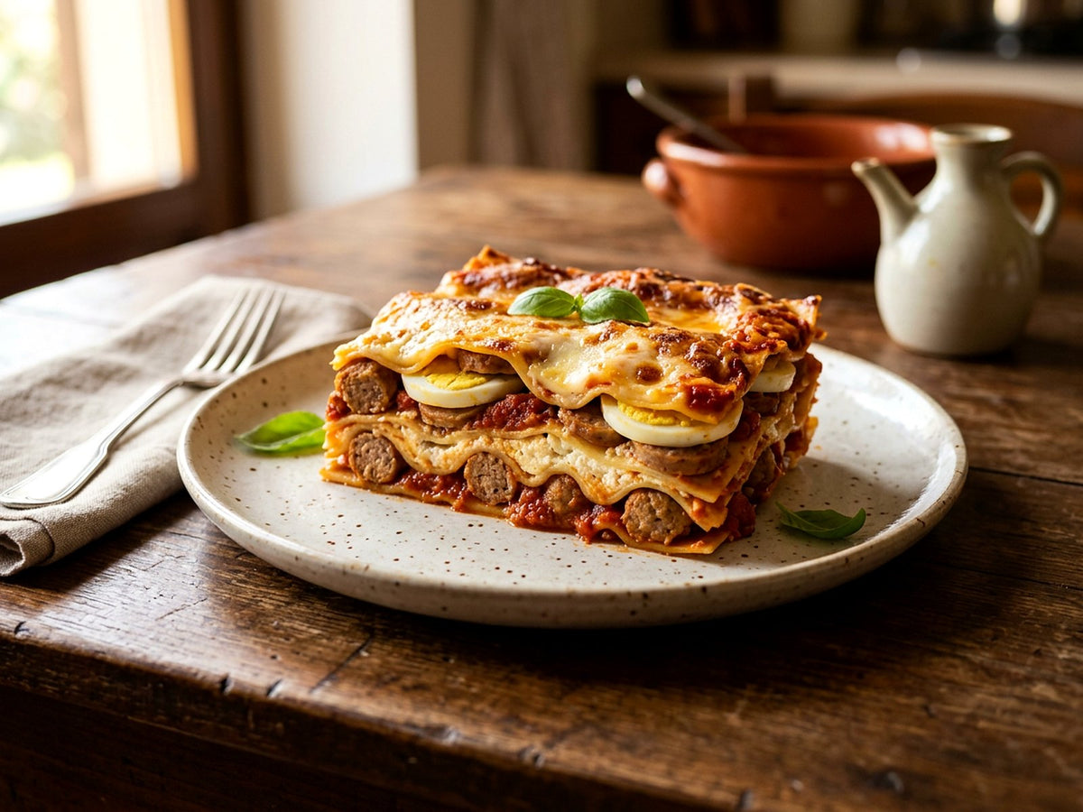 Lasagne napolitaine du carnaval
