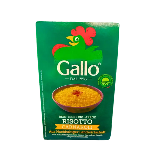 Riz Bio Carnaroli pour Risotto Gallo 500g - Riz italien premium issu de l'agriculture durable.
