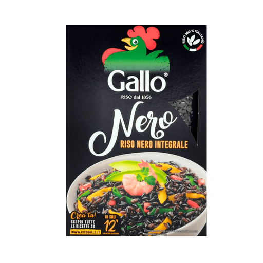 Riz Noir Intégral Gallo – (500 g) — face avant