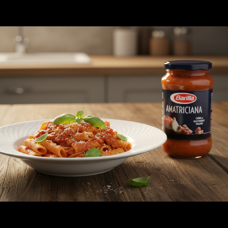 Sauce Amatriciana Barilla – Recette Classique (400 g) — en situation