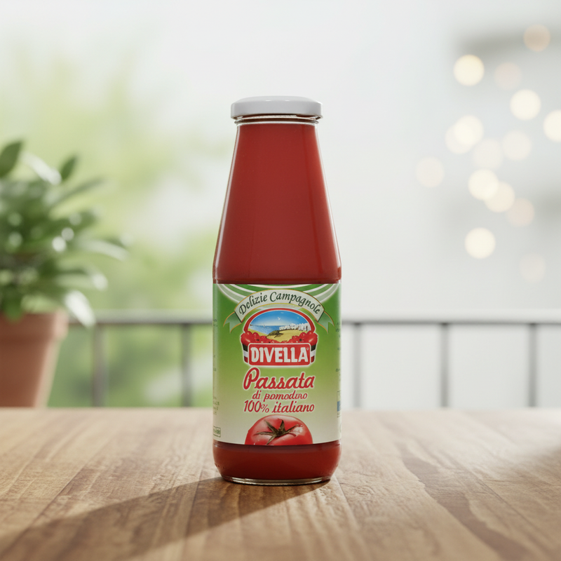 Passata di Pomodoro Divella - 100 % Italienisch (680 g) 