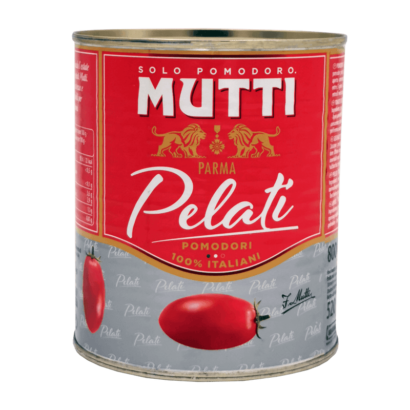Tomates Pelées Mutti - 100 % Italiennes (800 g) — face avant