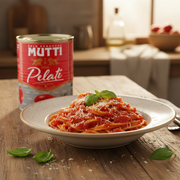 Tomates Pelées Mutti - 100 % Italiennes (800 g) — en situation
