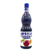 Vue avant de la bouteille de sirop Amarena Fabbri 1L, un produit iconique italien à base de cerises sauvages, parfait pour desserts et boissons.