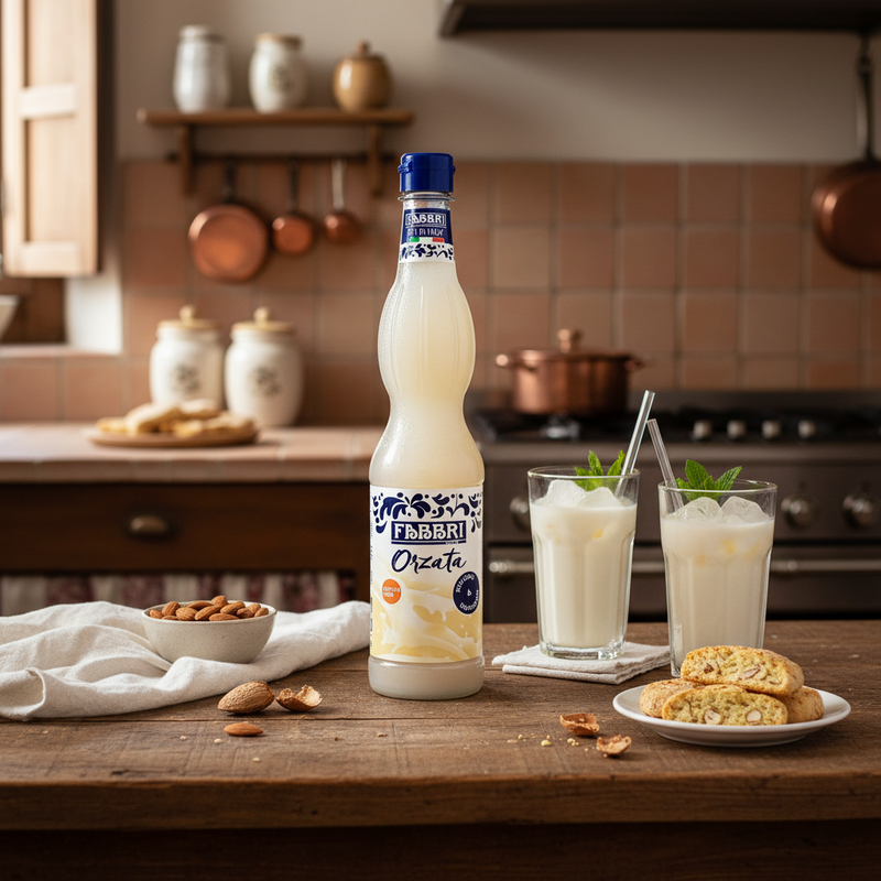 Sirop d’Orgeat Fabbri - Amande douce (560 ml) - en situation d'usage