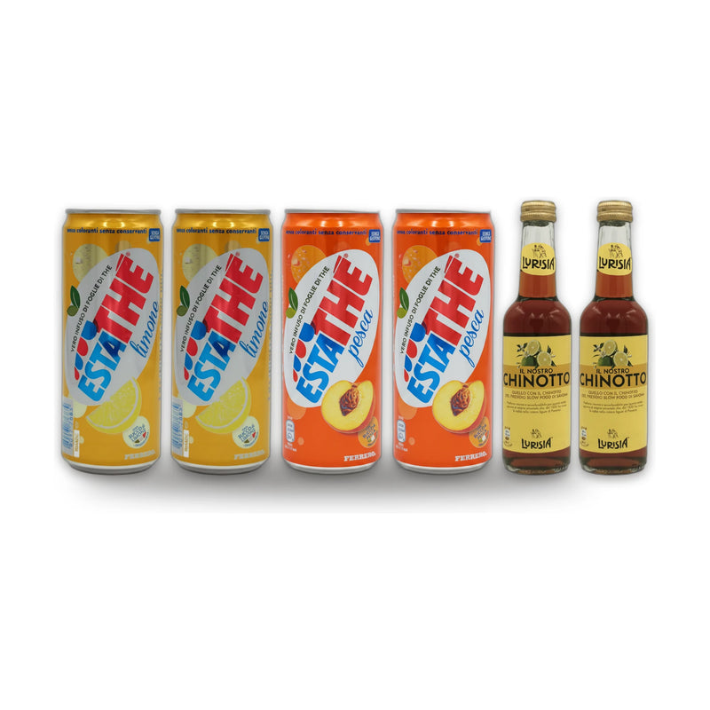 Pack Fraîcheur Italienne ×6 — Estathé & Chinotto