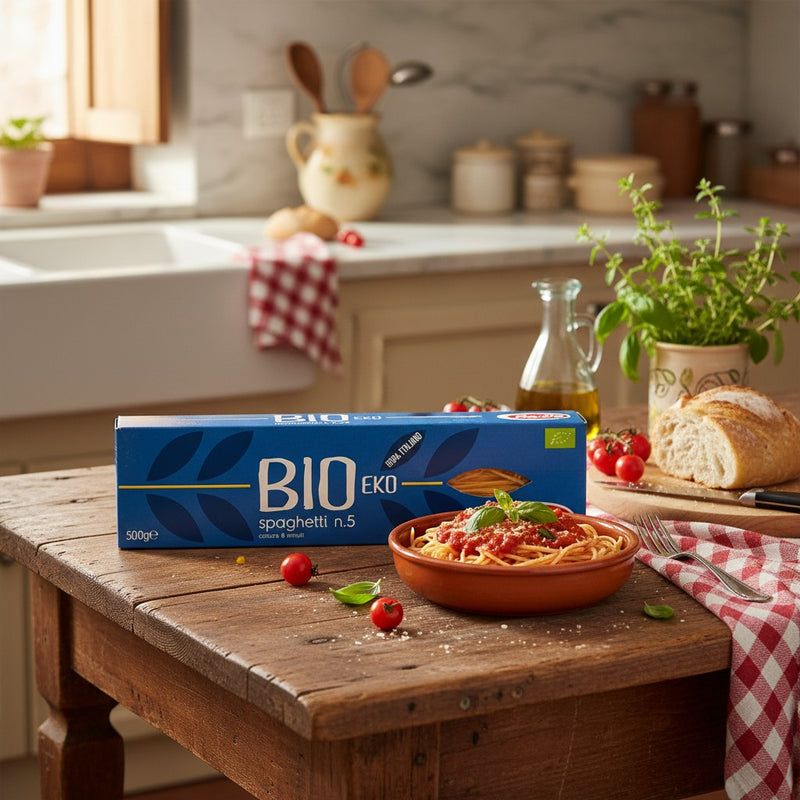 Spaghetti n°5 Bio Barilla ‑ Semoule de blé dur (500 g) — cuisine italienne authentique