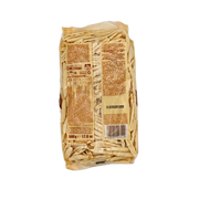 Dos du paquet de pâtes Strascinati Divella 500g - Informations nutritionnelles et détails de composition des pâtes italiennes.